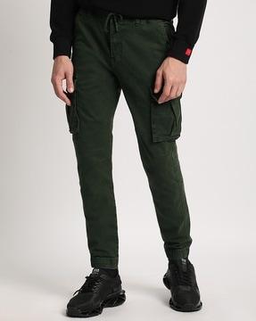 men relaxed fit cargo pants