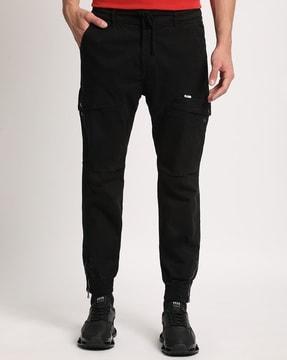 men relaxed fit cargo pants