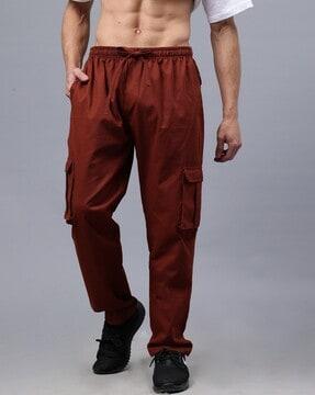 men relaxed fit cargo pants