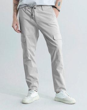 men relaxed fit cargo pants