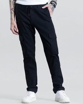 men relaxed fit cargo pants