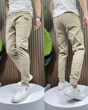 men relaxed fit cargo pants