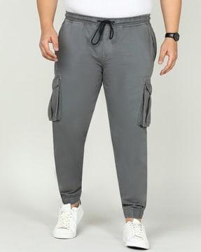 men relaxed fit cargo pants