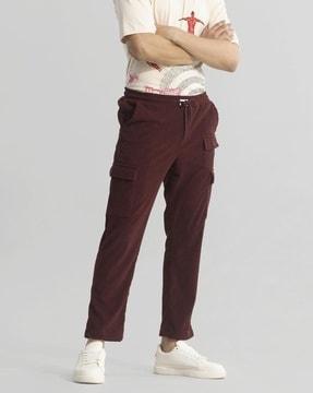 men relaxed fit cargo pants