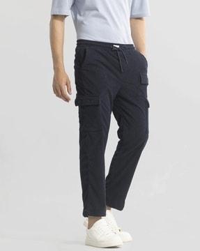 men relaxed fit cargo pants