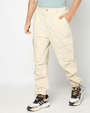 men relaxed fit cargo pants