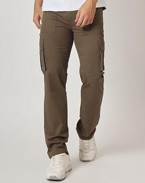 men relaxed fit cargo pants