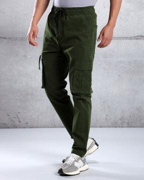 men relaxed fit cargo pants