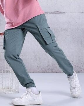 men relaxed fit cargo pants