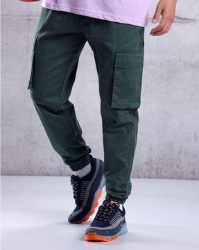 men relaxed fit cargo pants