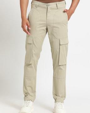 men relaxed fit cargo pants