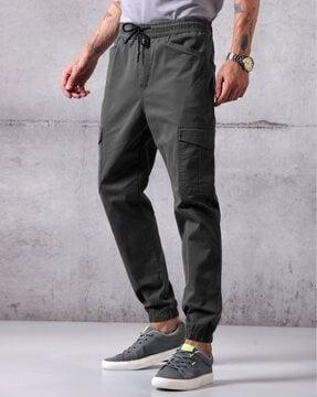 men relaxed fit cargo pants