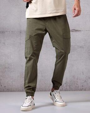 men relaxed fit cargo pants