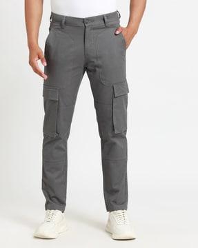 men relaxed fit cargo pants