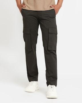 men relaxed fit cargo pants