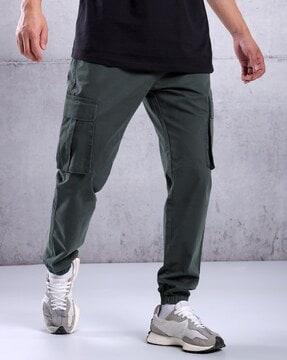 men relaxed fit cargo pants