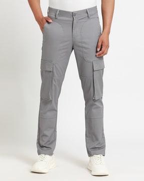 men relaxed fit cargo pants