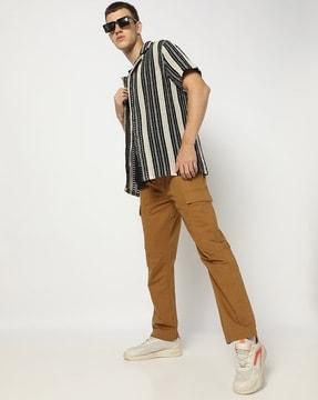 men relaxed fit cargo pants