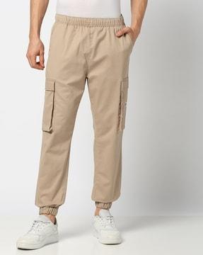 men relaxed fit cargo pants