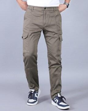 men relaxed fit cargo pants