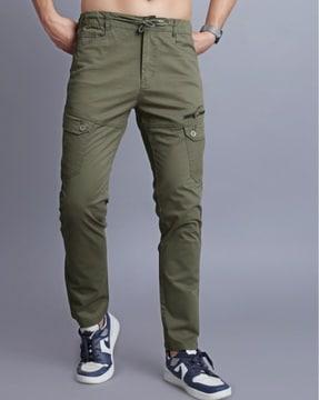 men relaxed fit cargo pants