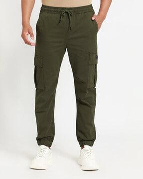 men relaxed fit cargo pants