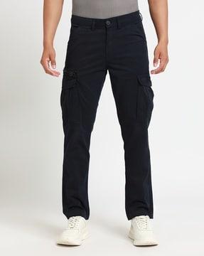 men relaxed fit cargo pants