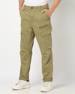 men relaxed fit cargo pants