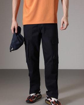 men relaxed fit cargo pants