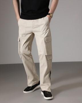 men relaxed fit cargo pants