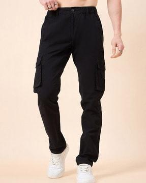 men relaxed fit cargo pants