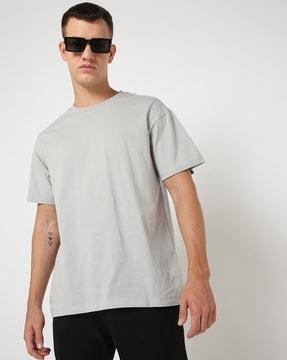 men relaxed fit crew-neck t-shirt