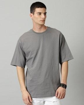 men relaxed fit crew-neck t-shirt