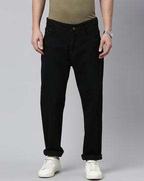 men relaxed fit denim jeans