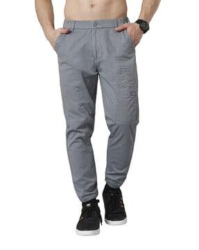 men relaxed fit jogger pants