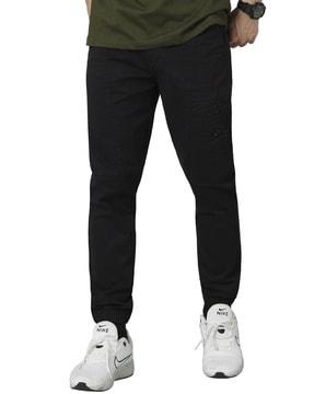 men relaxed fit jogger pants