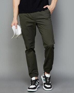 men relaxed fit jogger pants