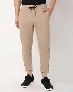 men relaxed fit jogger pants