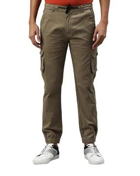 men relaxed fit jogger pants