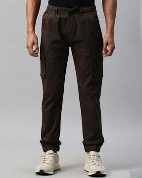 men relaxed fit jogger pants