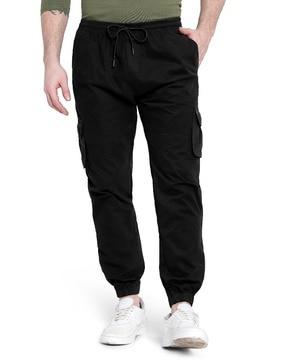 men relaxed fit jogger pants