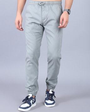 men relaxed fit jogger pants