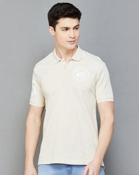 men relaxed fit polo t-shirt