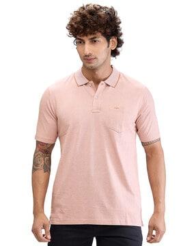 men relaxed fit polo t-shirt