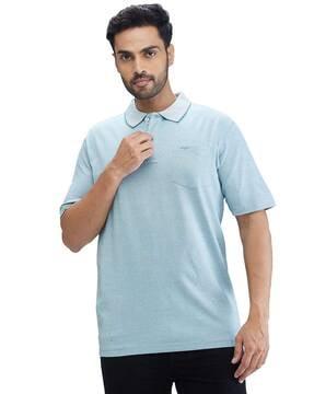 men relaxed fit polo t-shirt