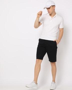men relaxed fit shorts