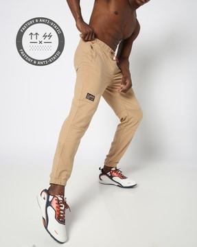 men relaxed fit sporty joggers