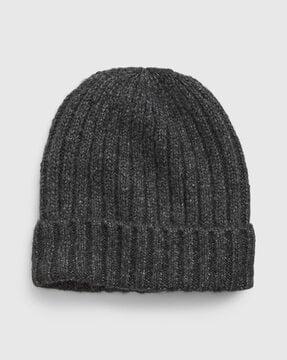 men ribbed beanie