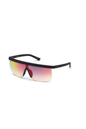 men rimless 100% uv protection (uv 400) oval sunglasses - we0221 00 02z
