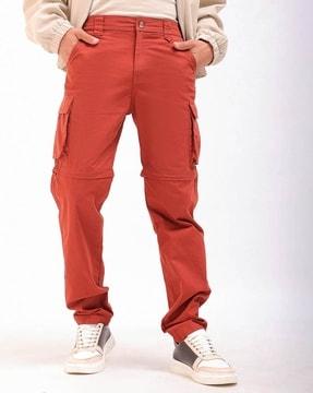 men ripstop relaxed fit cargo pants